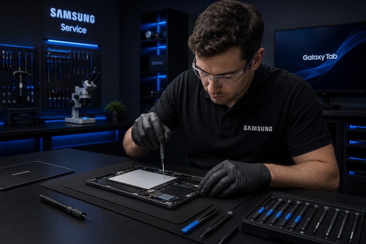 Контроль качества после ремонта Samsung